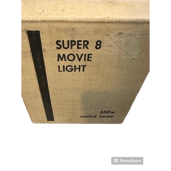 Vintage Super 8 Movie Light Model 875N With Box Made in USA - Picture 5 of 6